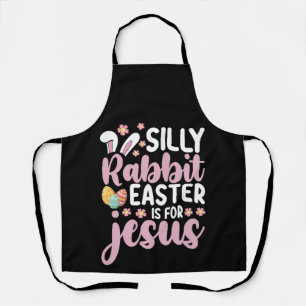 Dummer Hase Ostern ist für Jesus Christus Schürze