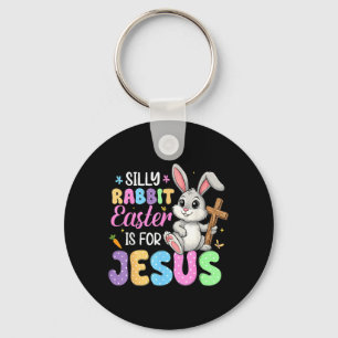 Dummer Hase Ostern ist für Jesus Kinder Männer Fra Schlüsselanhänger