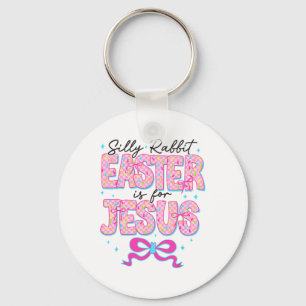 Dummer Hase Ostern ist für Jesus Religiöse Christl Schlüsselanhänger