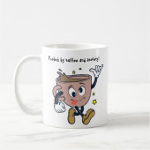 Dummer Kaffee- und Angst-Tasse Kaffeetasse (Links)