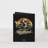 Dummer kanadischer Wolf Vogel (Rückseite)