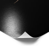 Dummer kanadischer Wolf Vogel Fotodruck (Ecke)