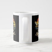 Dummer kanadischer Wolf Vogel  Jumbo-Tasse (Rückseite)