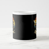 Dummer kanadischer Wolf Vogel  Jumbo-Tasse (Vorderseite)