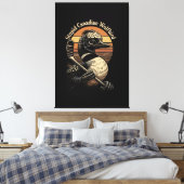 Dummer kanadischer Wolf Vogel Leinwanddruck (Insitu (Schlafzimmer))