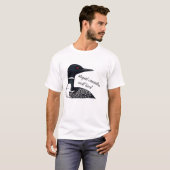 Dummer Kanadischer Wolf Vogel | Lustiger Kanada-Me T-Shirt (Vorne ganz)