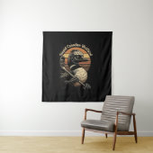 Dummer kanadischer Wolf Vogel Wandteppich (Beispiel)