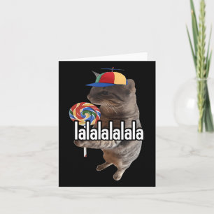 Dummer Kater Mit Lutscher Meme  Karte