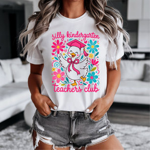 Dummer Kindergarten-Lehrer-Club-T-Shirt T-Shirt