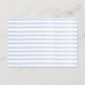 Dummer kleiner Gänse-Baby-Party-Windel-Raffle Begleitkarte (Rückseite)