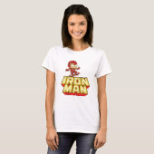 Dummer Mann Skater - Lustiger Superheld Skateboard T-Shirt (Vorne ganz)