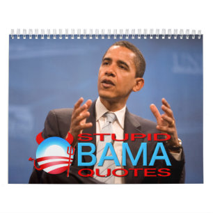 Dummer Obama zitiert Kalender
