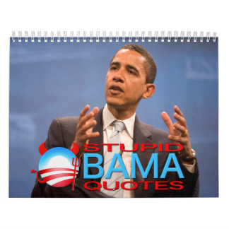 Dummer Obama zitiert Kalender