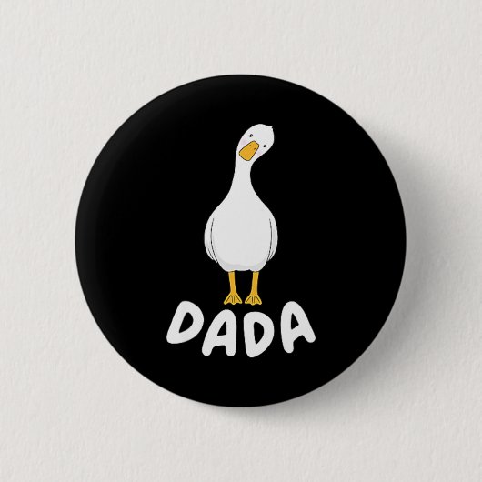 Dummer Papa Dummer Papa Vatertag Familie Button (Vorderseite)