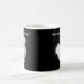 Dummer Silkie-Hahn Kaffeetasse (Mittel)