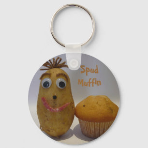 Dummer Spud-Muffin-Schlüsselanhänger Schlüsselanhänger