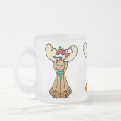 dummer Weihnachtselch Mattglastasse (Links)