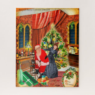 Dummer Weihnachtsmann! Ich bevorzuge Schmuck :/ Puzzle