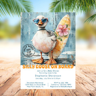 Dummerchen Baby An Bord Sommer Strand Baby Shower Einladung