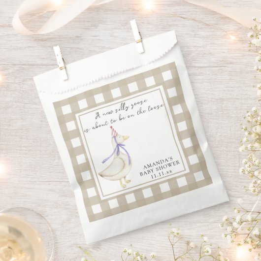 Dummerchen-Baby-Party Geschenktütchen (Ausgeschnitten)