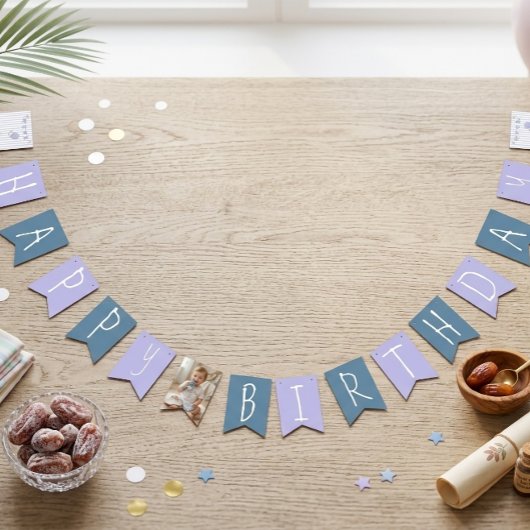 Dummerchen zum ersten Geburtstag Wimpelkette Banne