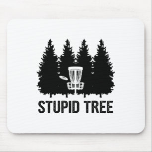 Dummes Baum Disc Golf Mousepad