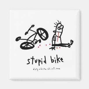 Dummes Fahrrad Magnet