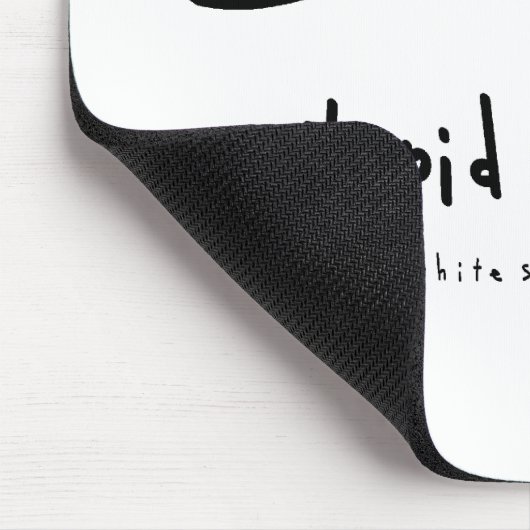 Dummes Fahrrad Mousepad (Ecke)