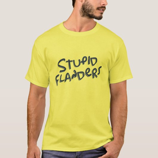 Dummes Flandern T-Shirt (Vorderseite)