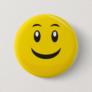 Dummes Gesicht Button