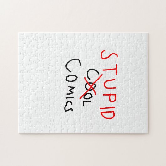 Dummes Puzzlespiel Puzzle (Horizontal)