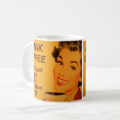 Dummes schneller tun kaffeetasse (Vorderseite Links)