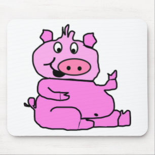 DÜMMES SCHWEINCHEN MOUSEPAD