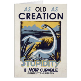 Dummheit ist JETZT heilbar! [Karte]