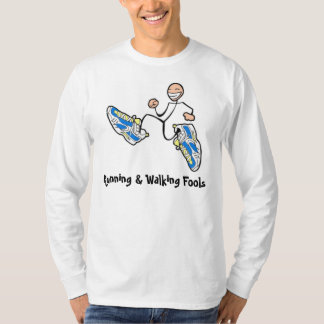 Dummkopf-Baumwolllange Hülse T-Shirt