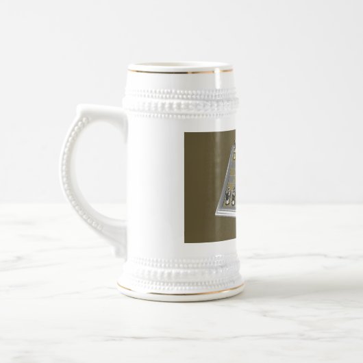 Dummkopf Bierglas (Links)