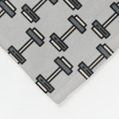 Dummkopf Fleecedecke (Ecke)