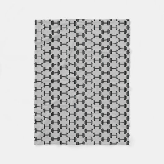 Dummkopf Fleecedecke (Vorderseite)