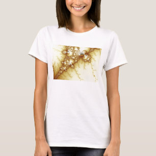 Dummkopf-Gold - Fraktal-Kunst T-Shirt