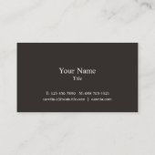 Dummkopf-Meeresschildkrötehatchlings-Visitenkarte Visitenkarte (Rückseite)