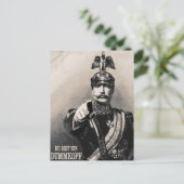 Dummkopf Postkarte (Stehend Vorderseite)