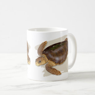Dummkopf-Seeschildkröte-Tasse Kaffeetasse