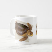 Dummkopf-Seeschildkröte-Tasse Kaffeetasse (Vorderseite Links)