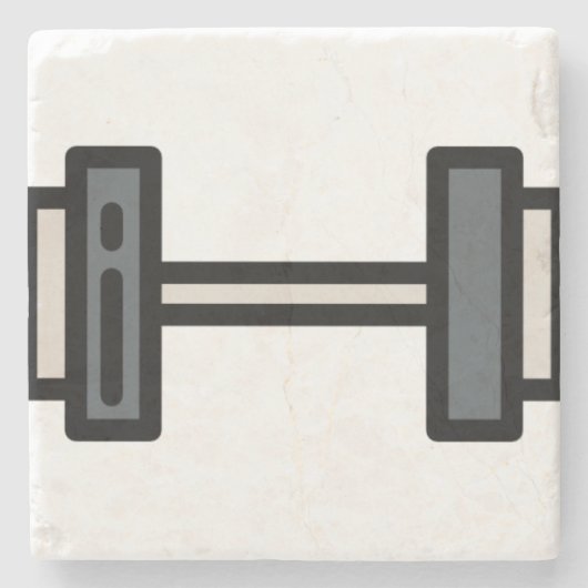 Dummkopf Steinuntersetzer (Vorderseite)