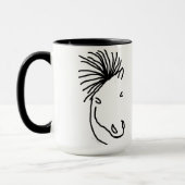 Dummkopf-Tasse Tasse (Links)