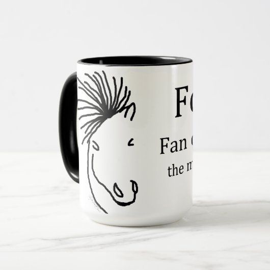 Dummkopf-Tasse Tasse (Vorderseite Links)