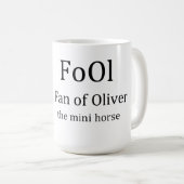 Dummkopf-Tasse Tasse (VorderseiteRechts)