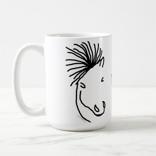 Dummkopf-Tasse Tasse (Links)