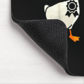 Dümmste Gans der Welt Lustige Gans Liebhaber  Mousepad (Ecke)