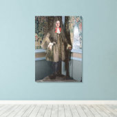 Dummy Board Figur eines Mannes, c.1690 Leinwanddruck (Insitu (Holzboden))